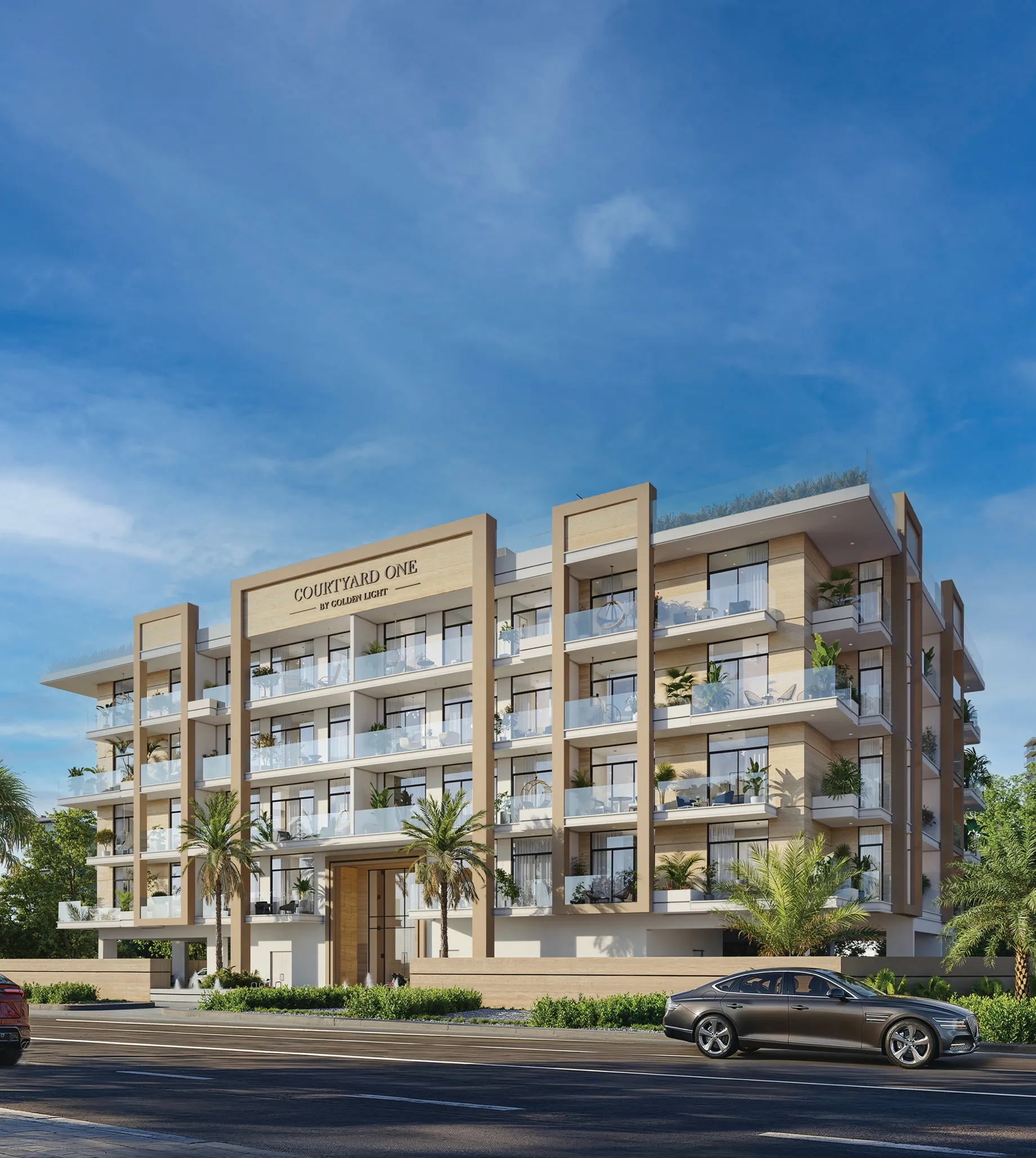 Golden Light Real Estate Developments Courtyard One Exterior