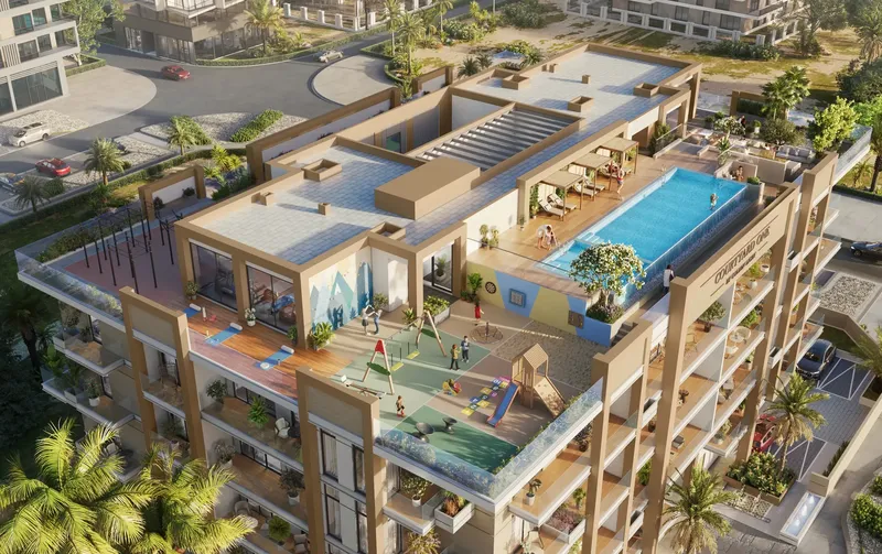 Exterior at Courtyard One in Dubai South Dubai