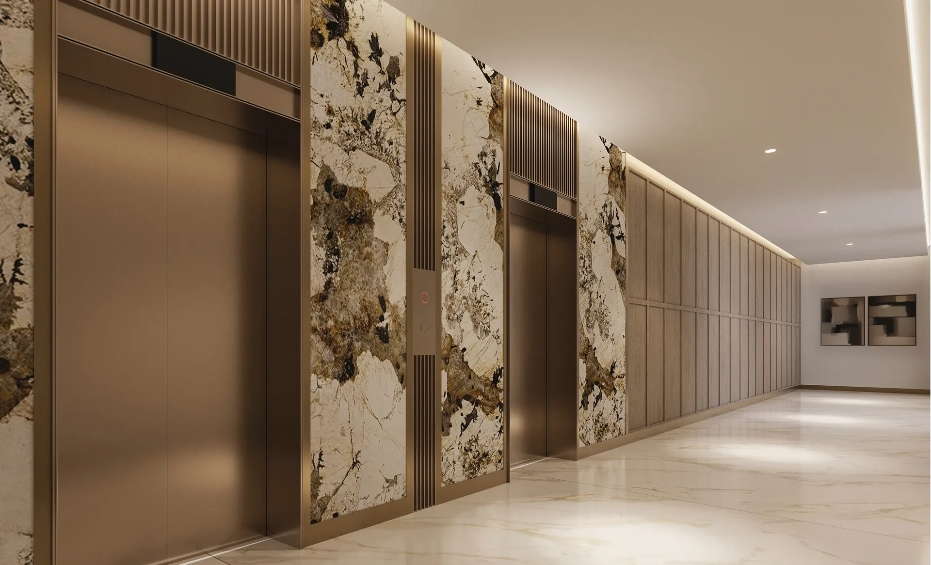 Golden Light Real Estate Developments Courtyard One Lobby