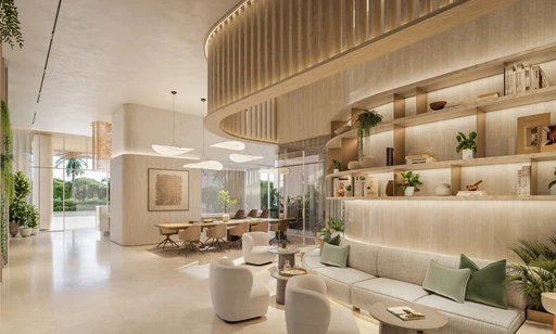 Coworking Area & Meeting Room amenity image at Avida Residences