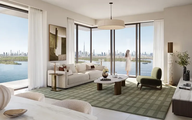 Interior at Creek Bay in Dubai