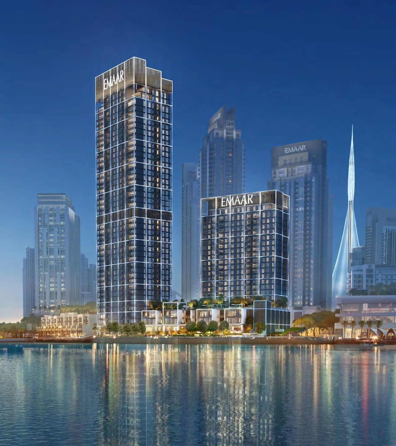 Creek Edge amenities in Dubai Creek Harbour, Dubai