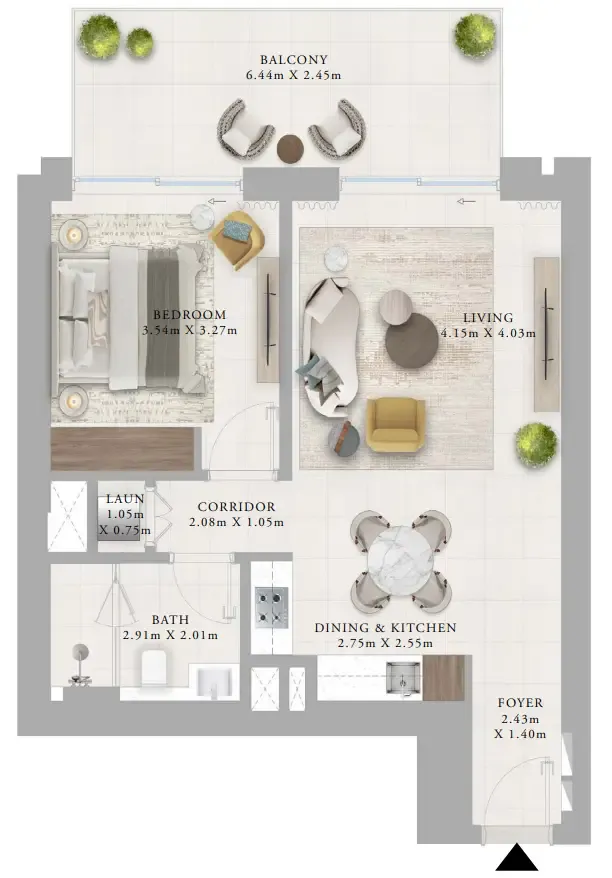 Emaar Creek Haven floor plan