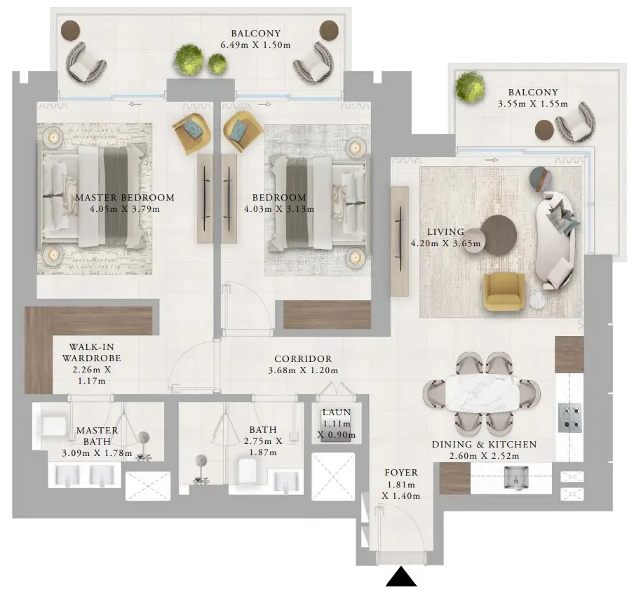 Emaar Creek Haven floor plan