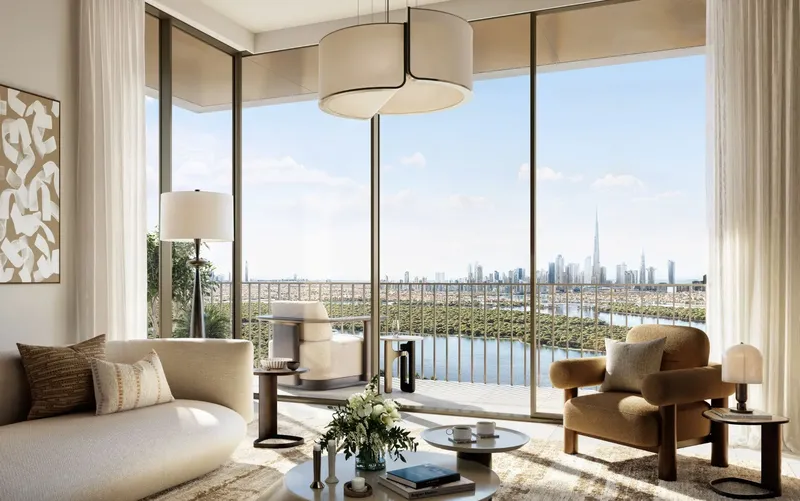 Interior at Creek Haven in Dubai