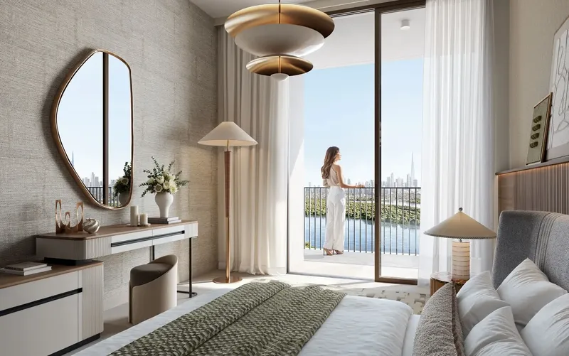 Interior at Creek Haven in Dubai