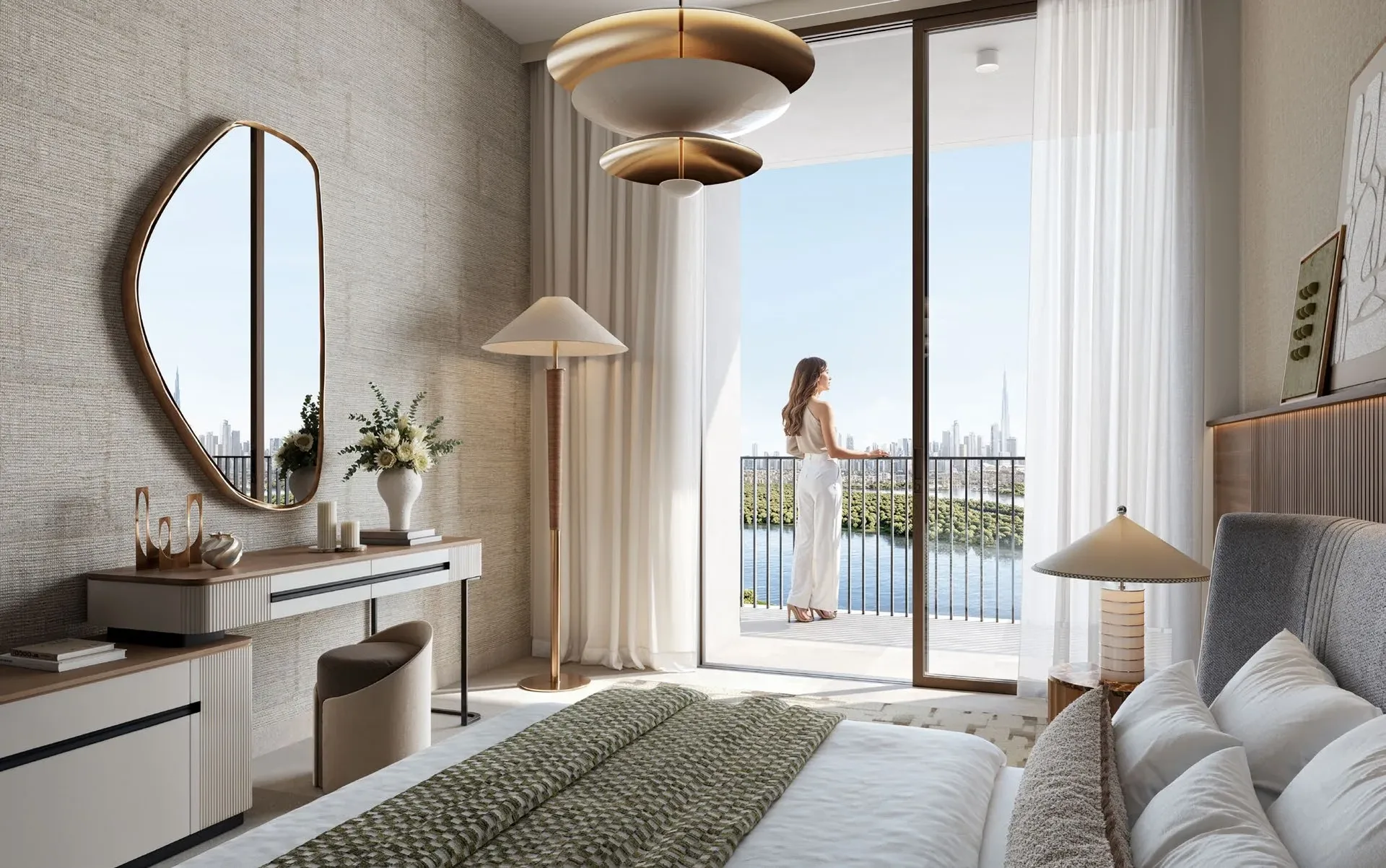 Interior at Creek Haven in Dubai