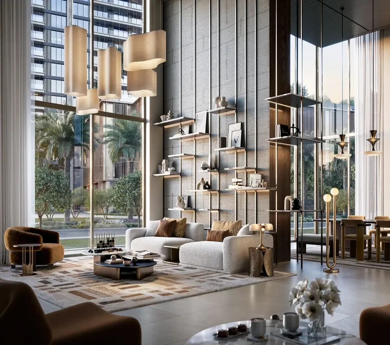 Lobby at Creek Haven in Dubai