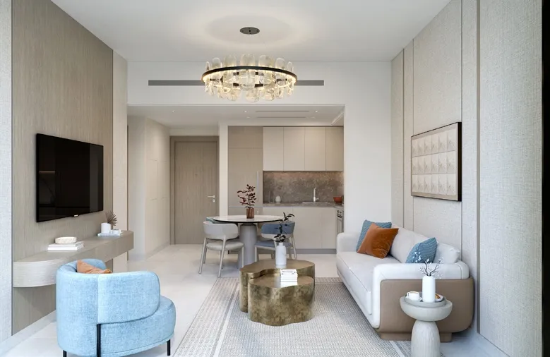 Interior at Creek Views 4 in Al Jaddaf Dubai