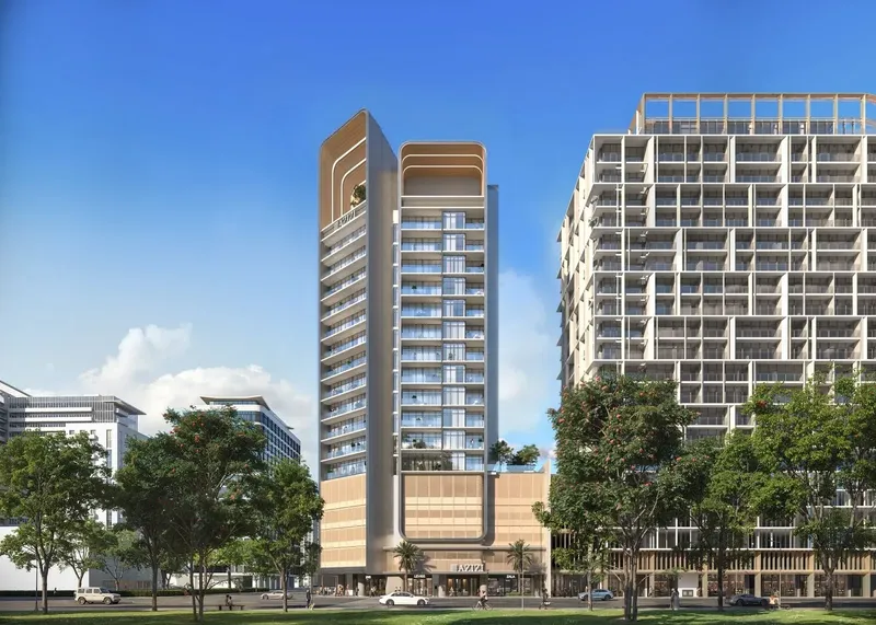 Exterior at Creek Views 4 in Al Jaddaf Dubai