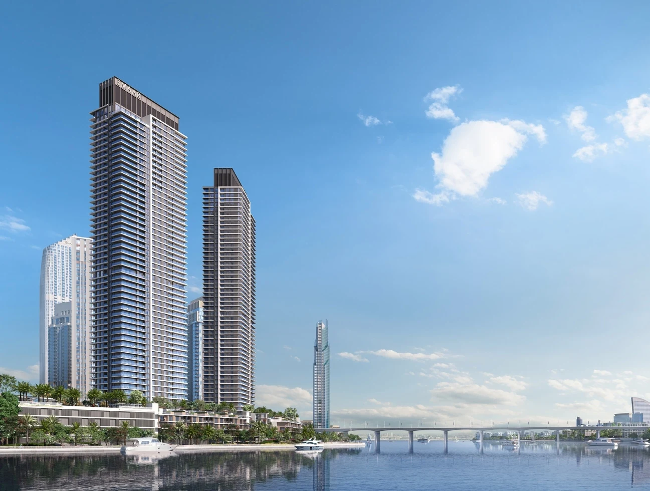 Exterior at Creek Waters 2 in Dubai Creek Harbour Dubai