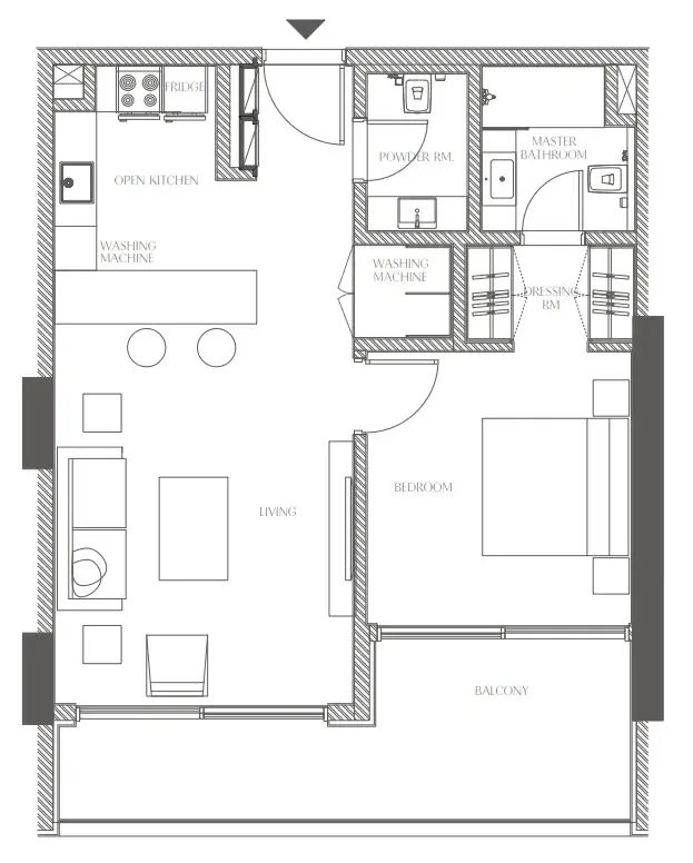 Al Zorah Development Company Creekside Residence floor plan