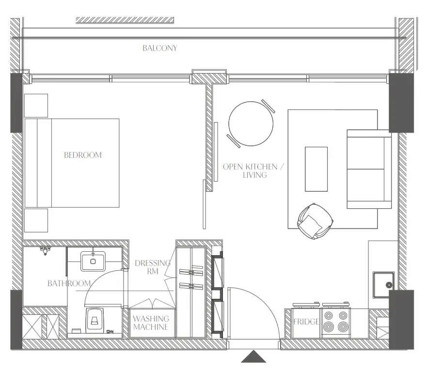 Al Zorah Development Company Creekside Residence floor plan