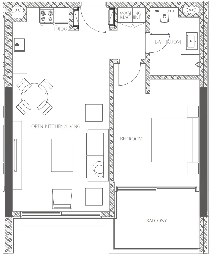 Al Zorah Development Company Creekside Residence floor plan