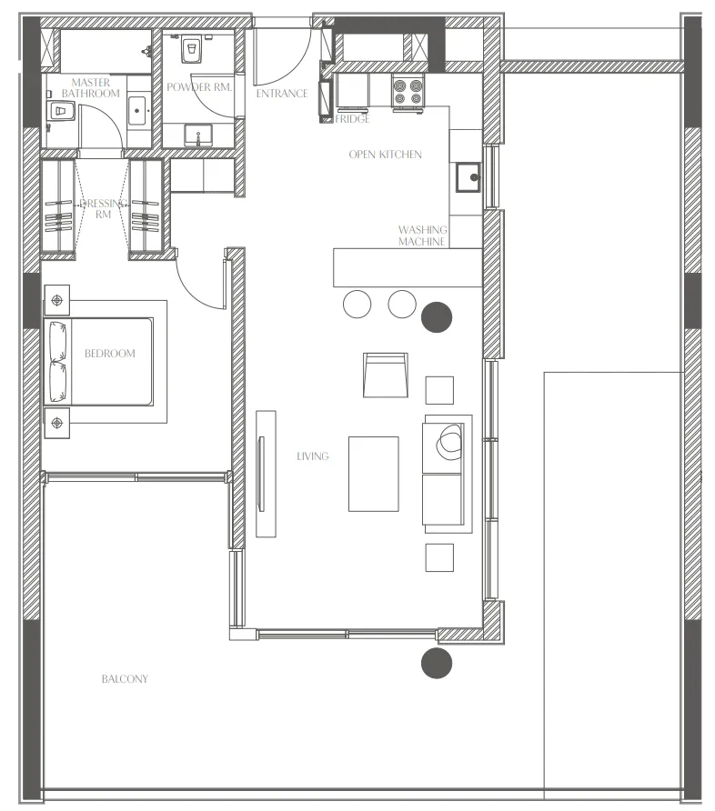 Al Zorah Development Company Creekside Residence floor plan