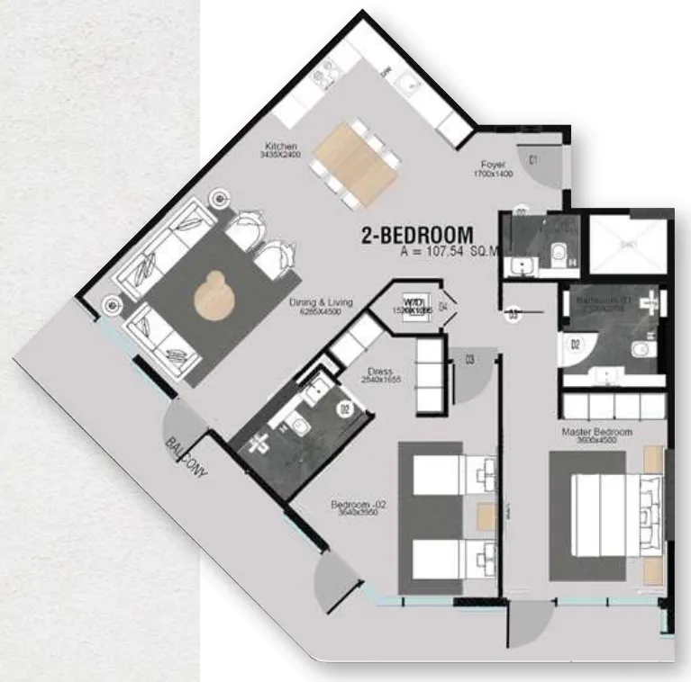 Merath Development Cresswell Plaza floor plan