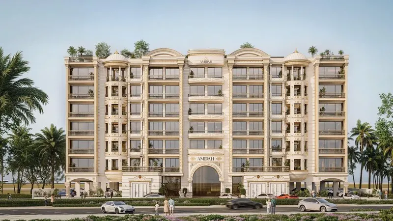 Exterior at Crown Palace in Dubai South Dubai