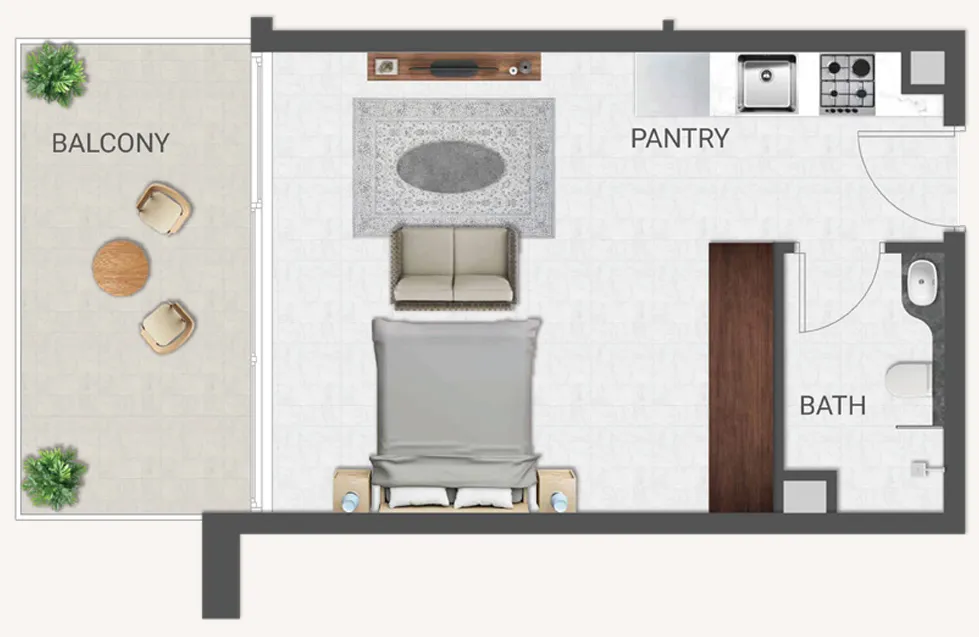 Amirah Developments Crown Palace floor plan