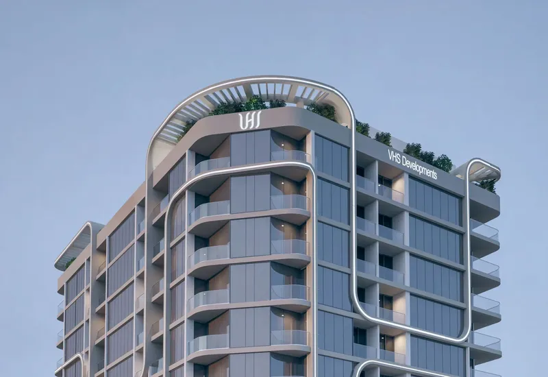 Exterior at Crystal Tower by VHS in Dubai International City Dubai