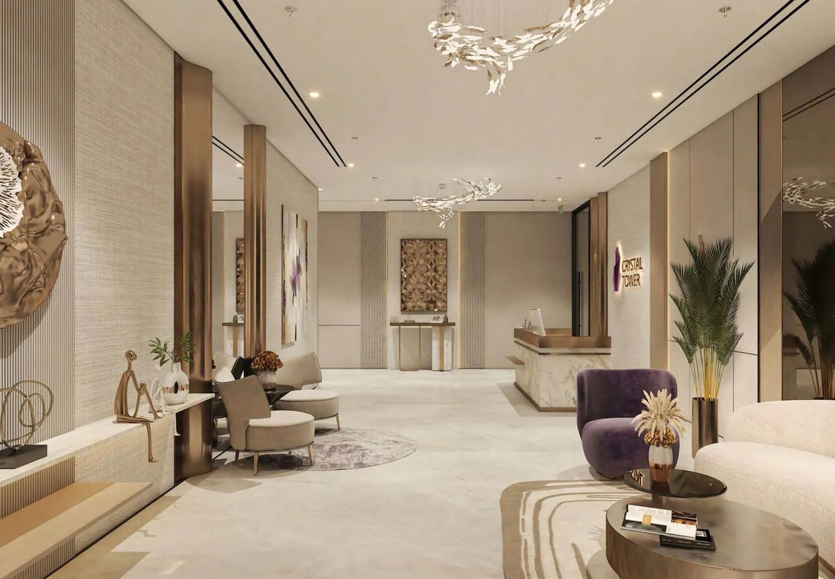 VHS Developments Crystal Tower by VHS Lobby