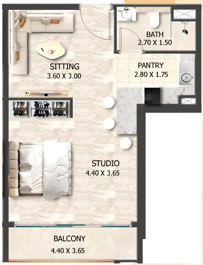 VHS Developments Crystal Tower by VHS floor plan