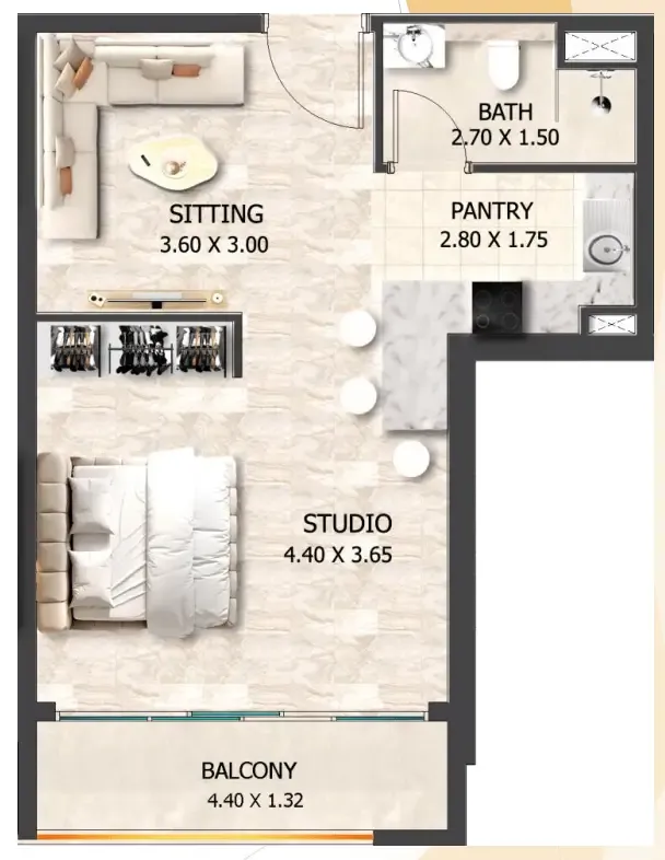 VHS Developments Crystal Tower by VHS floor plan
