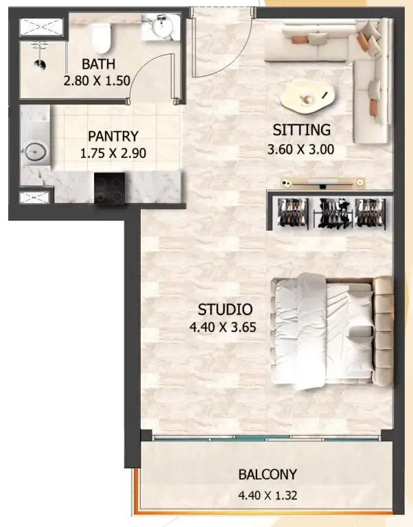VHS Developments Crystal Tower by VHS floor plan