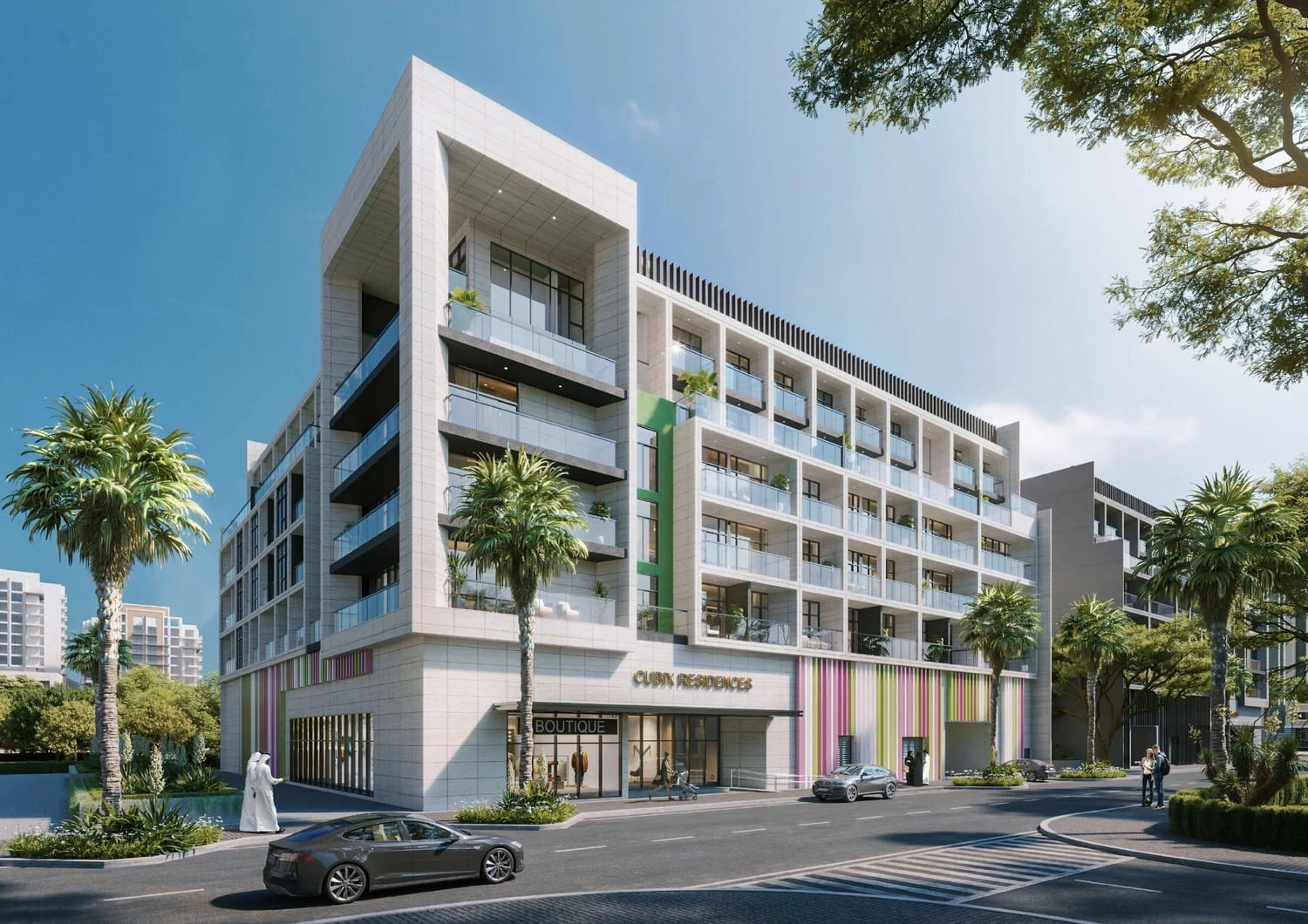 Cubix Residences apartments and duplexes in JVC, Dubai