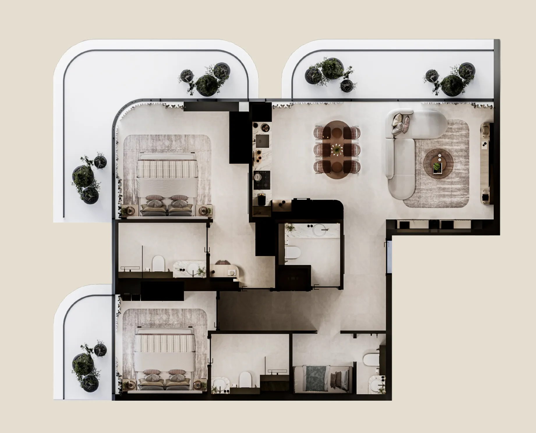 WADAN Developments Cybele by Wadan floor plan