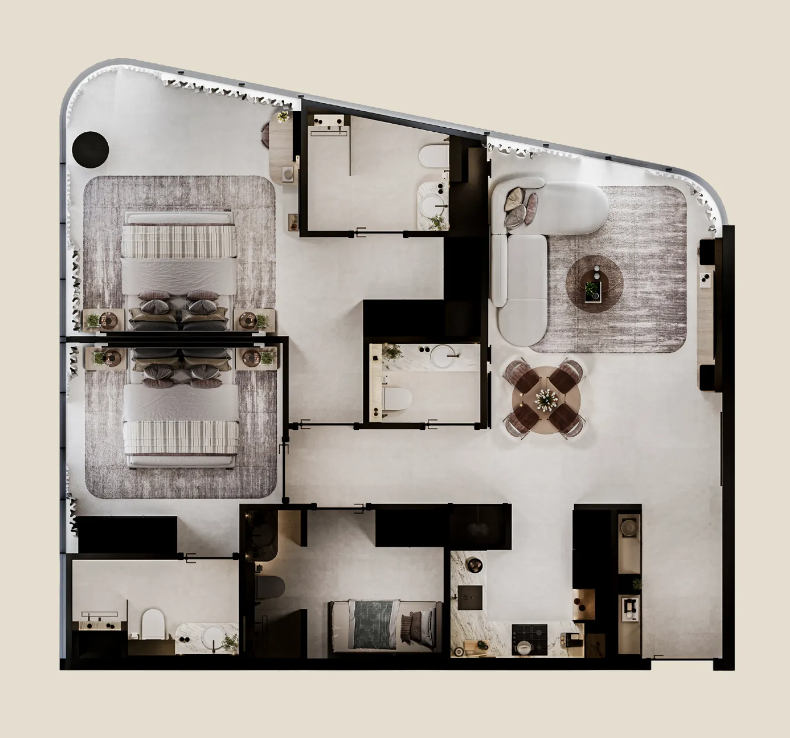 WADAN Developments Cybele by Wadan floor plan