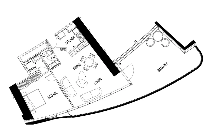 DAMAC Damac Bay floor plan
