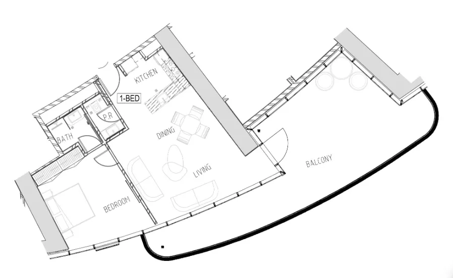 DAMAC Damac Bay floor plan