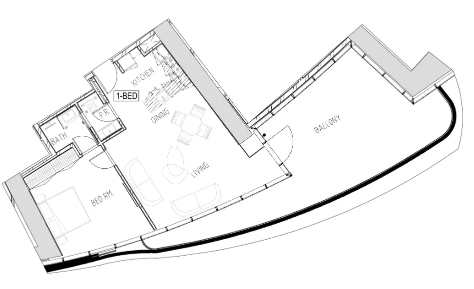 DAMAC Damac Bay floor plan