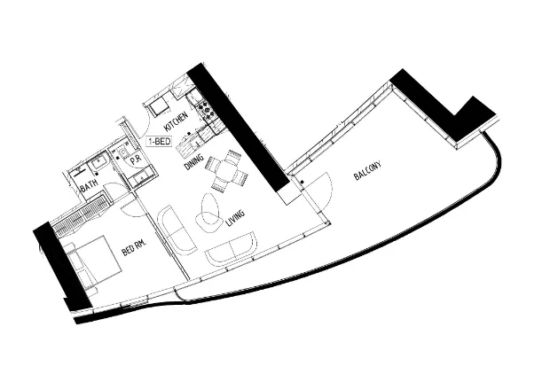DAMAC Damac Bay floor plan