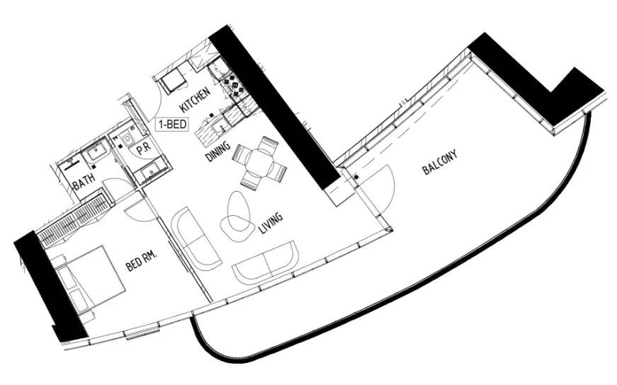 DAMAC Damac Bay floor plan