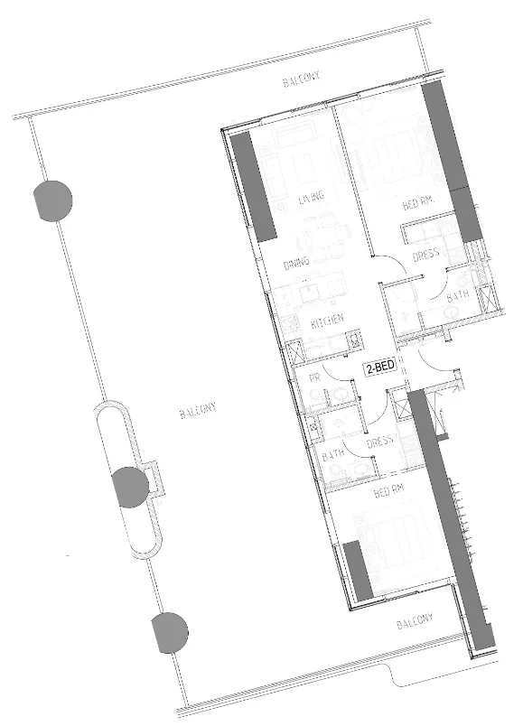 DAMAC Damac Bay 2 floor plan