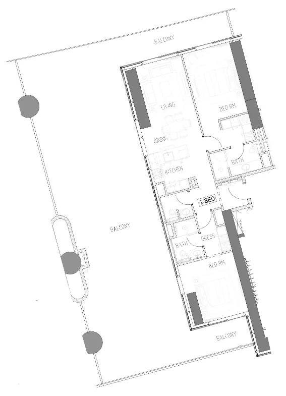 DAMAC Damac Bay 2 floor plan