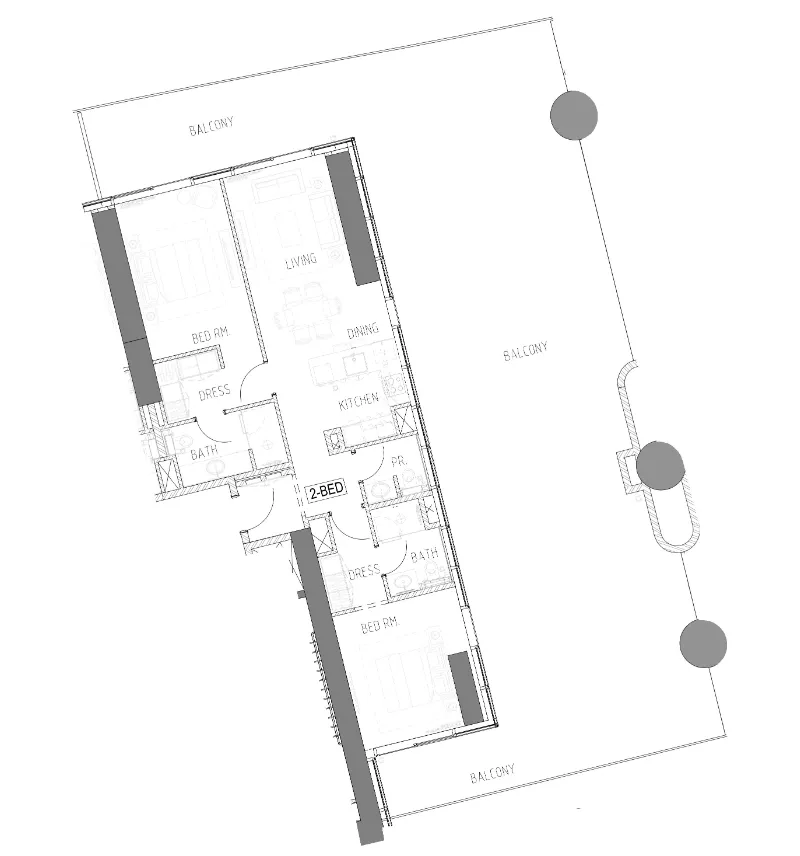 DAMAC Damac Bay 2 floor plan