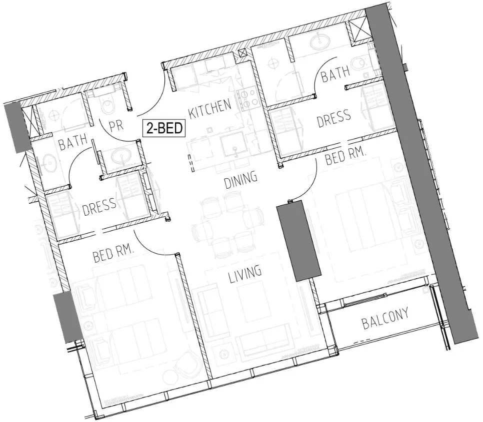 DAMAC Damac Bay 2 floor plan