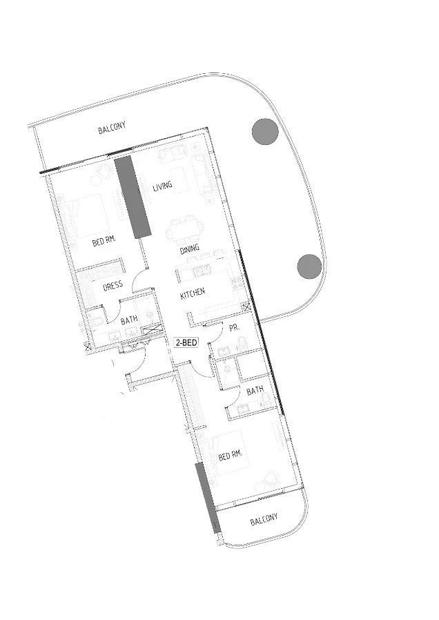 DAMAC Damac Bay 2 floor plan