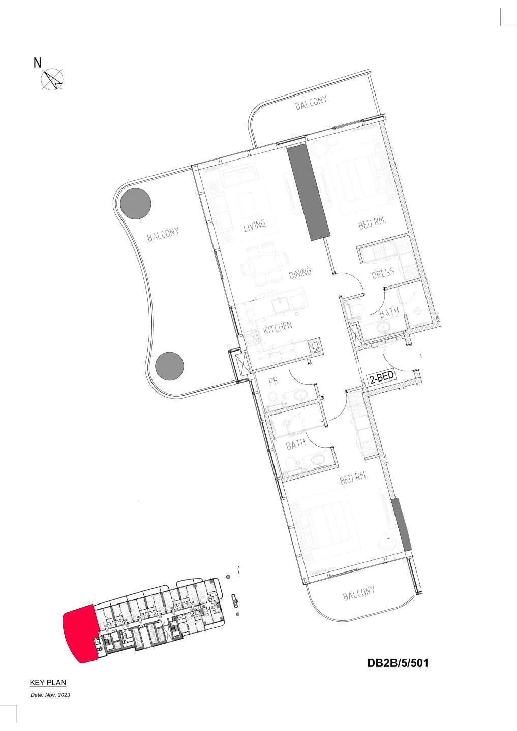 DAMAC Damac Bay 2 floor plan