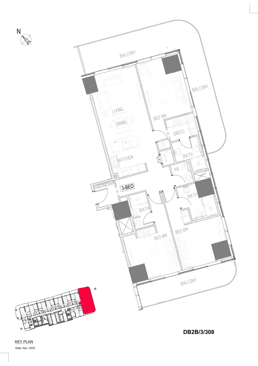 DAMAC Damac Bay 2 floor plan