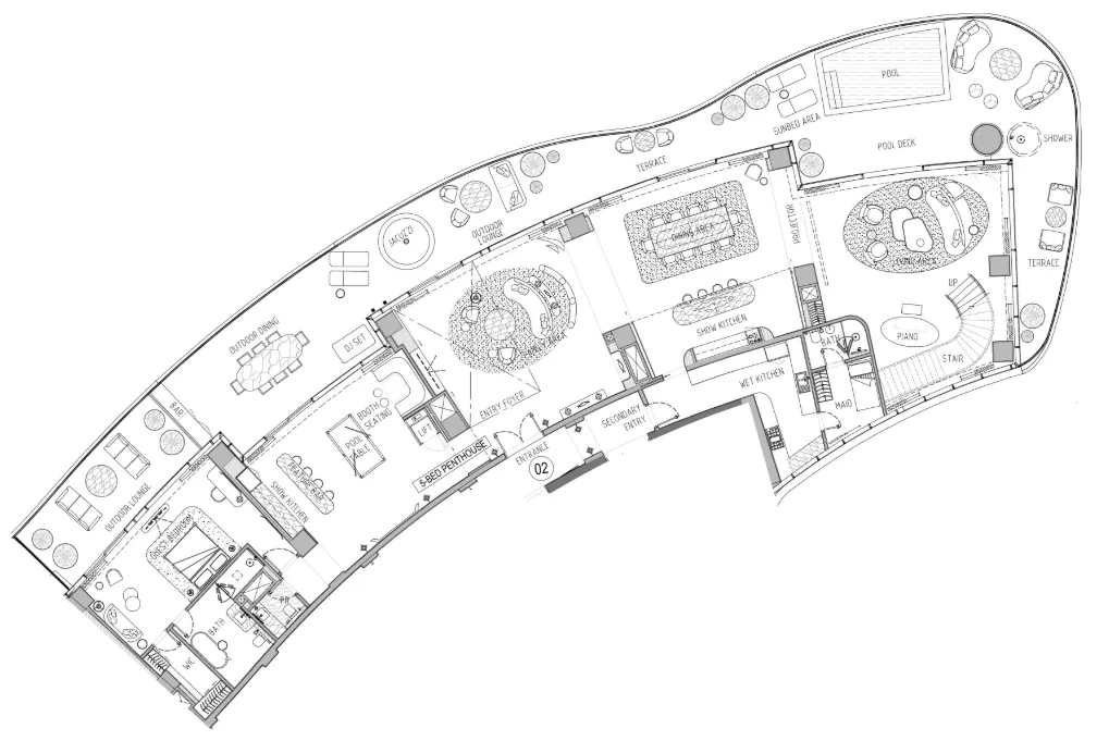 DAMAC Damac Bay floor plan