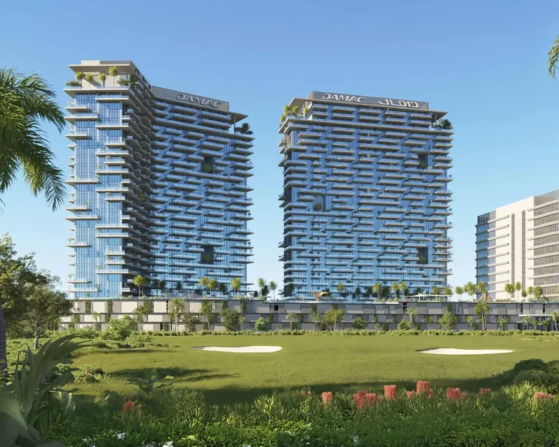 Exterior at Damac District in Damac Hills Dubai