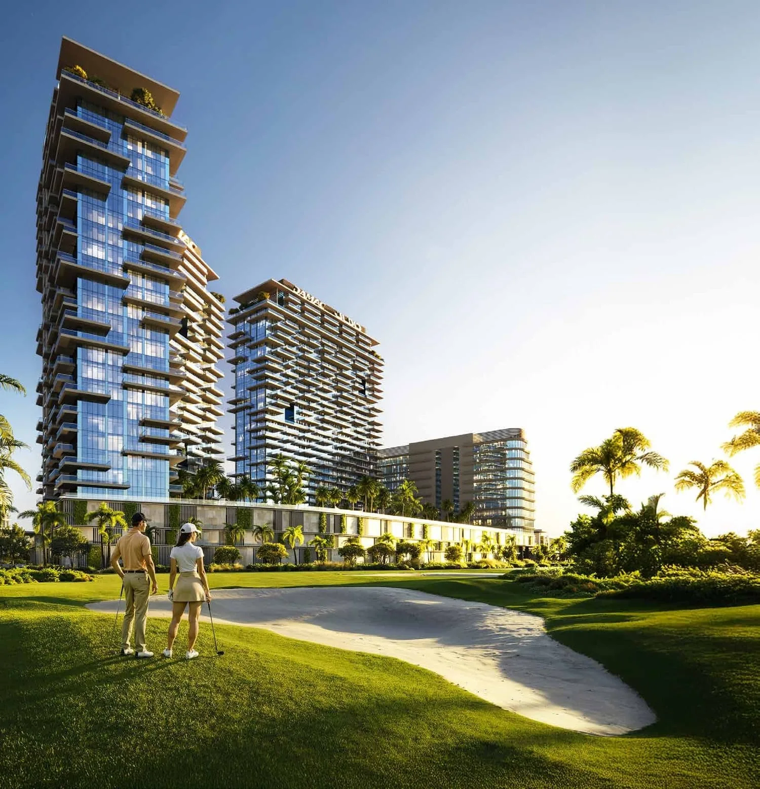 Exterior at Damac District in Damac Hills Dubai