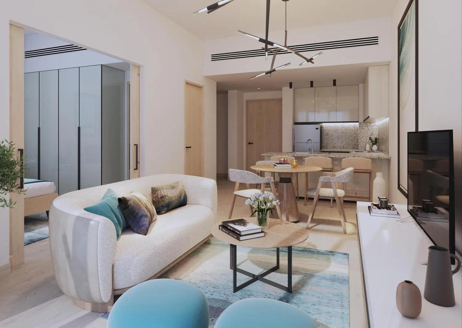 Interior at Damac District in Damac Hills Dubai
