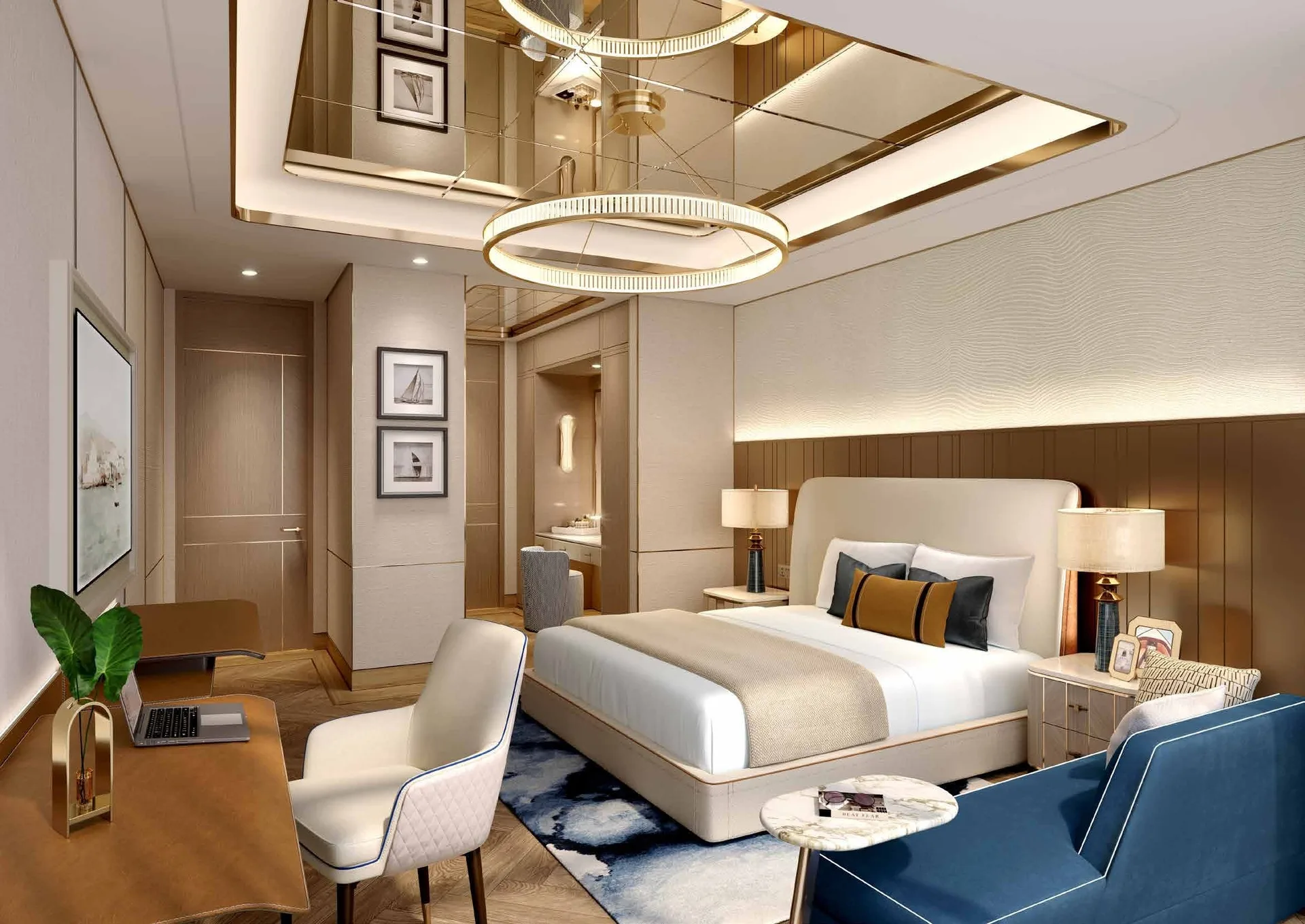 DAMAC Damac Harbour Lights Interior