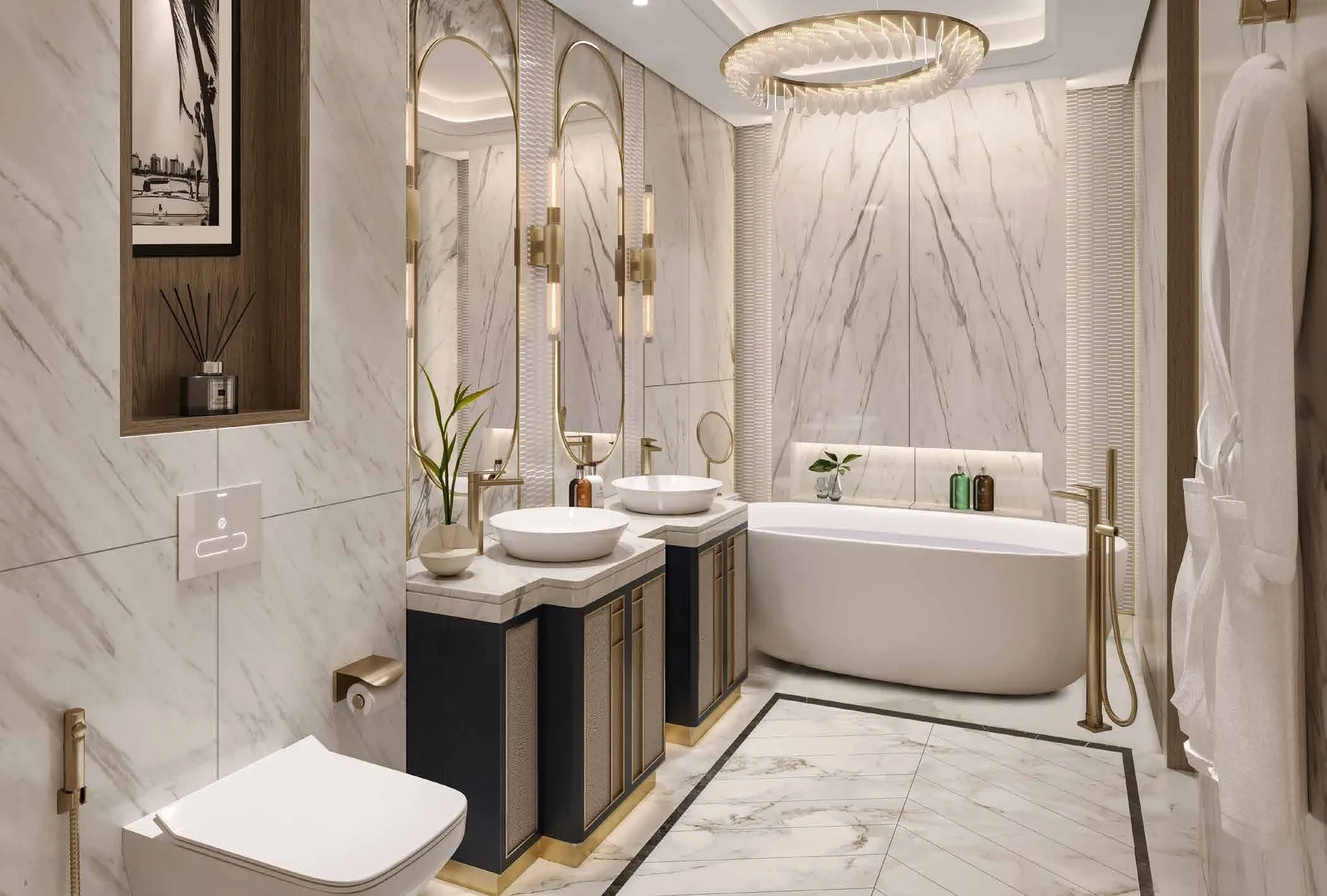 DAMAC Damac Harbour Lights Interior