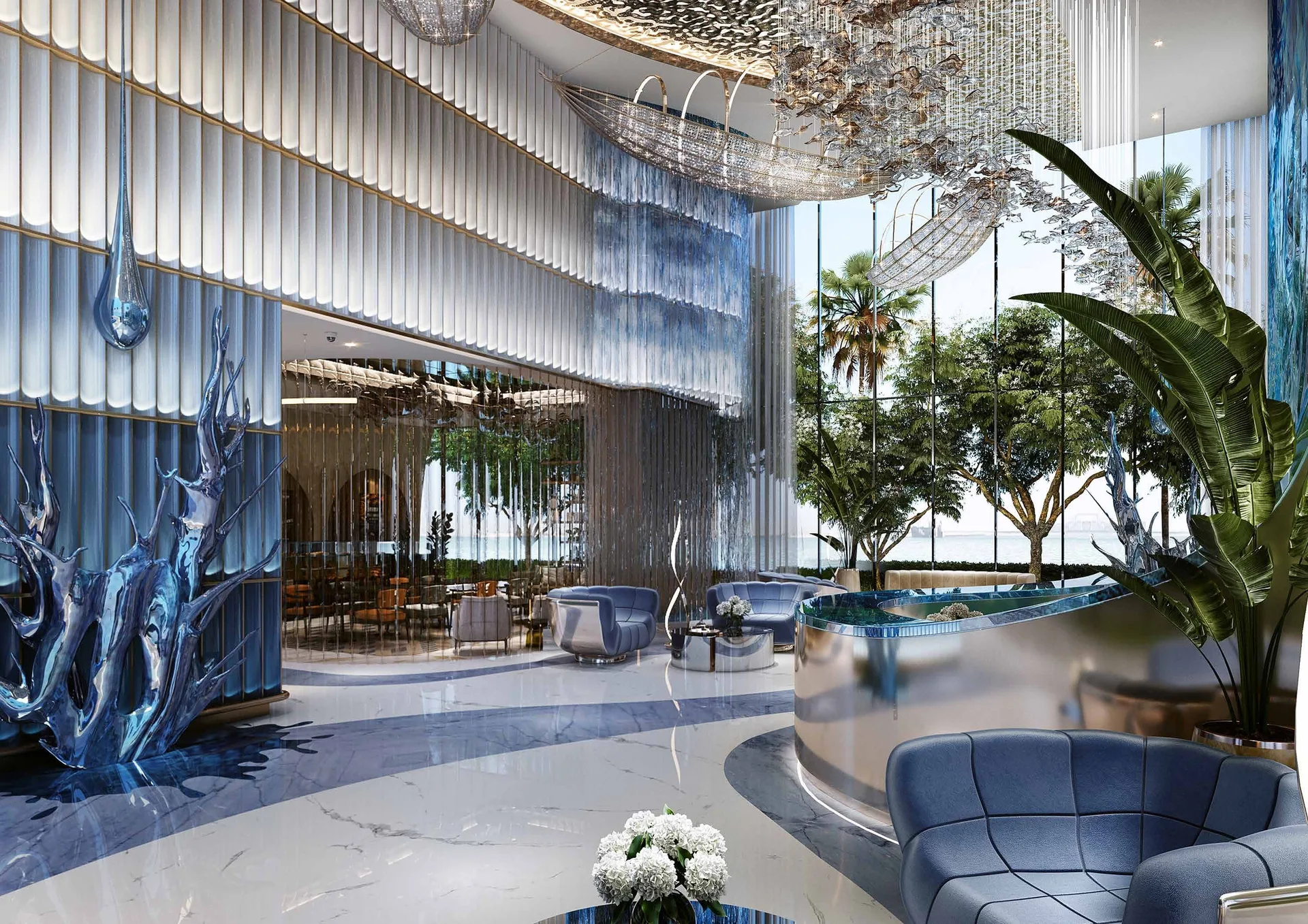 DAMAC Damac Harbour Lights Lobby