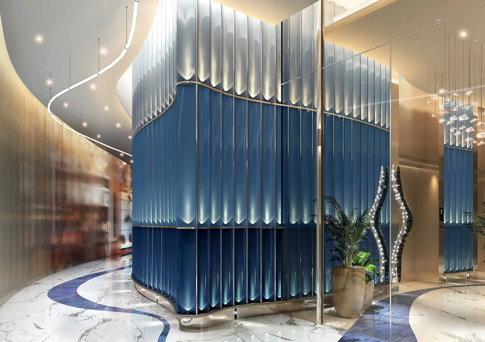 DAMAC Damac Harbour Lights Lobby